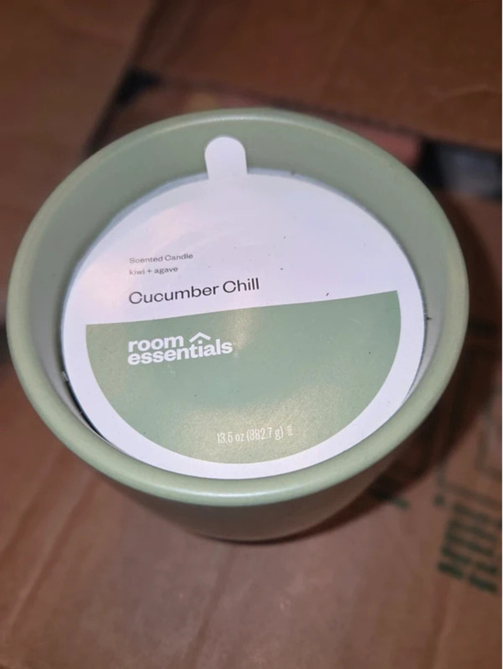 Cucumber chili candle 2 wick